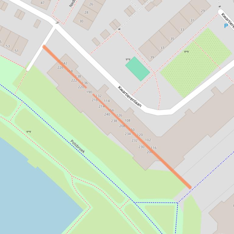 Kaart van postcodegebied 5235JD.