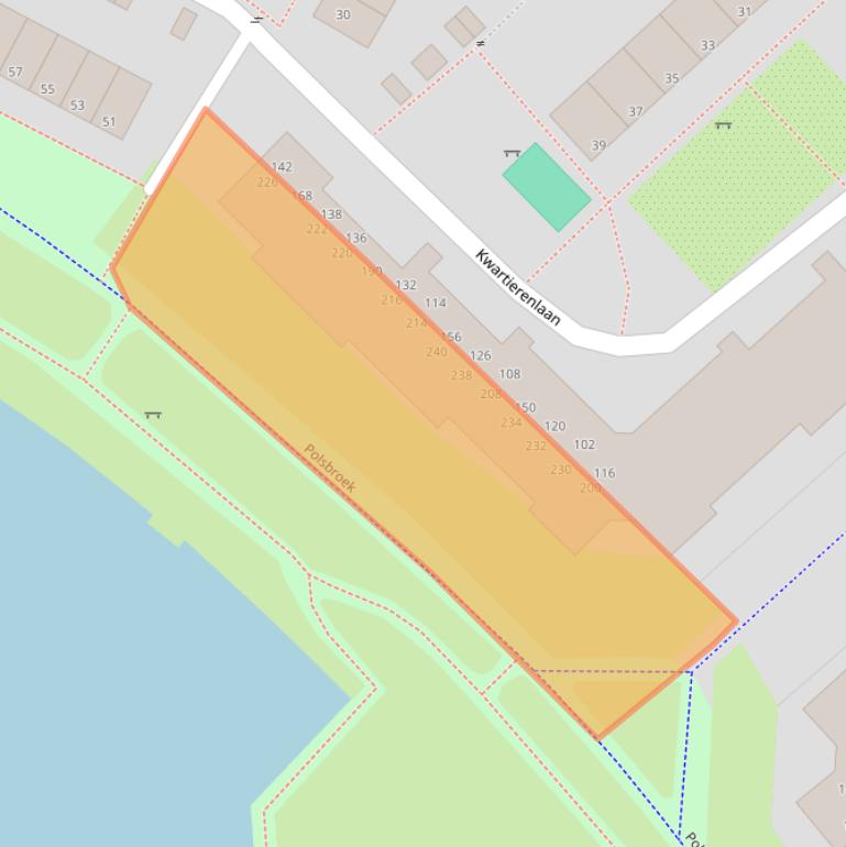 Kaart van postcodegebied 5235JE.