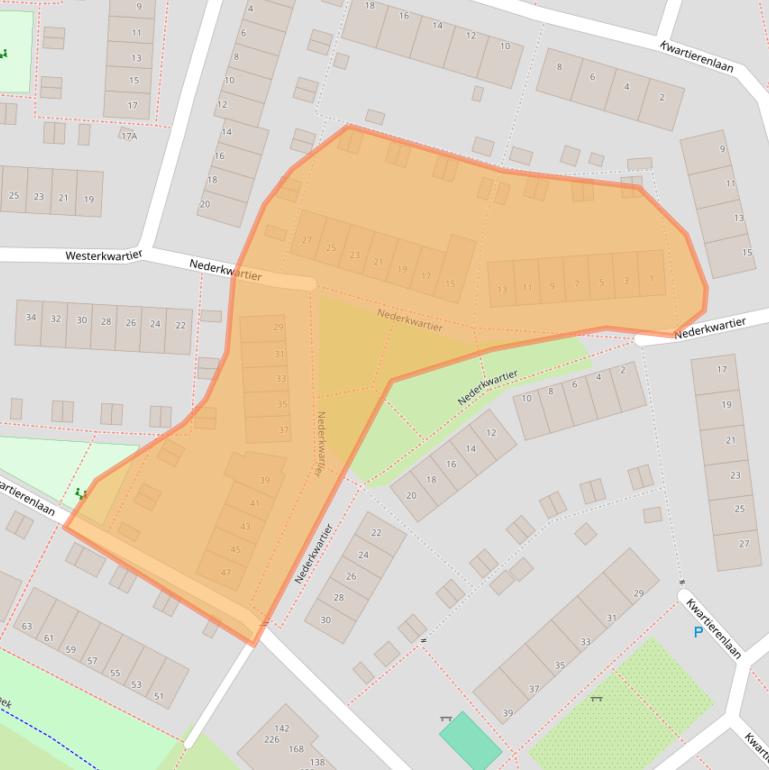 Kaart van postcodegebied 5235JH.