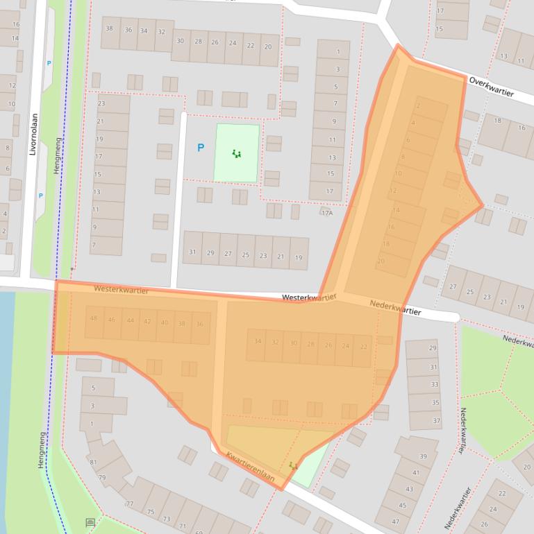 Kaart van postcodegebied 5235JL.