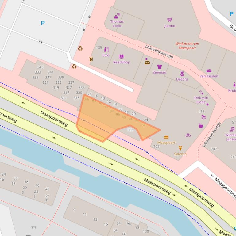 Kaart van postcodegebied 5235KV.