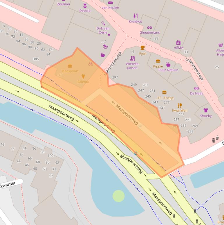 Kaart van postcodegebied 5235KW.