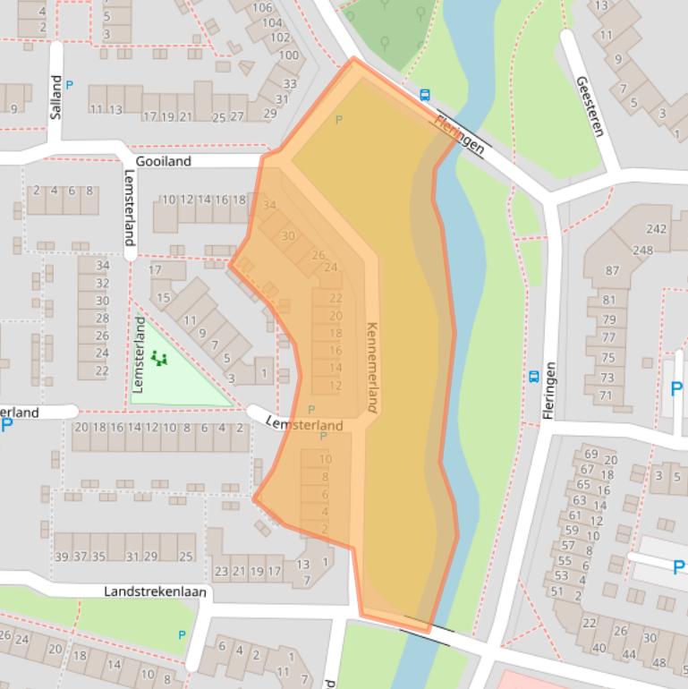 Kaart van postcodegebied 5235NA.