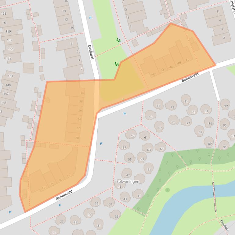 Kaart van postcodegebied 5235NN.