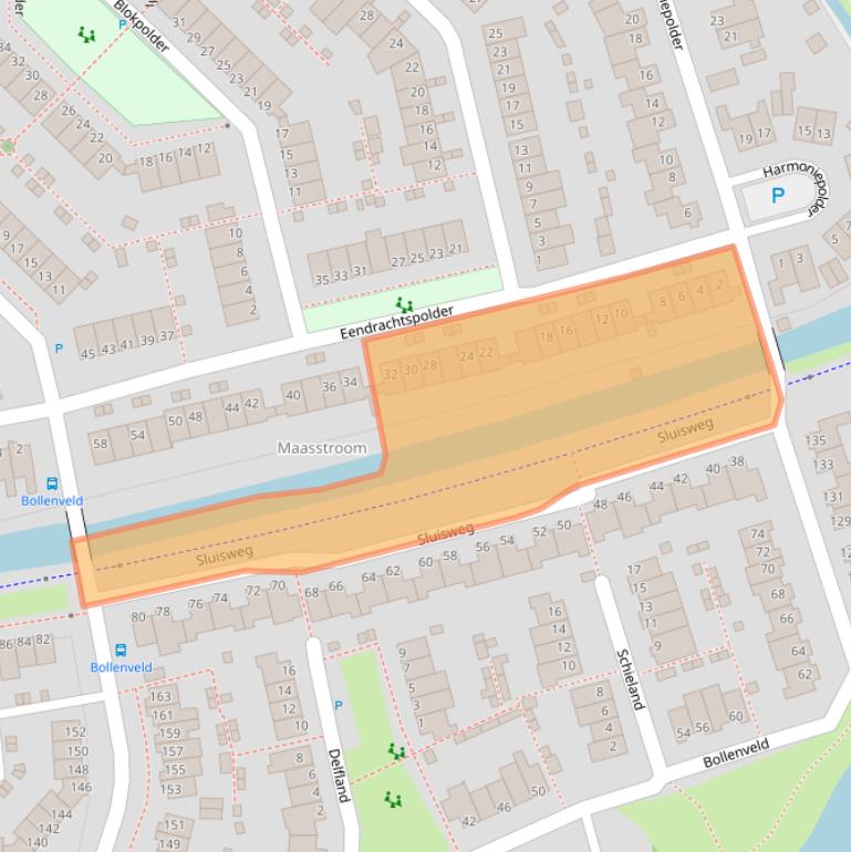 Kaart van postcodegebied 5235TB.