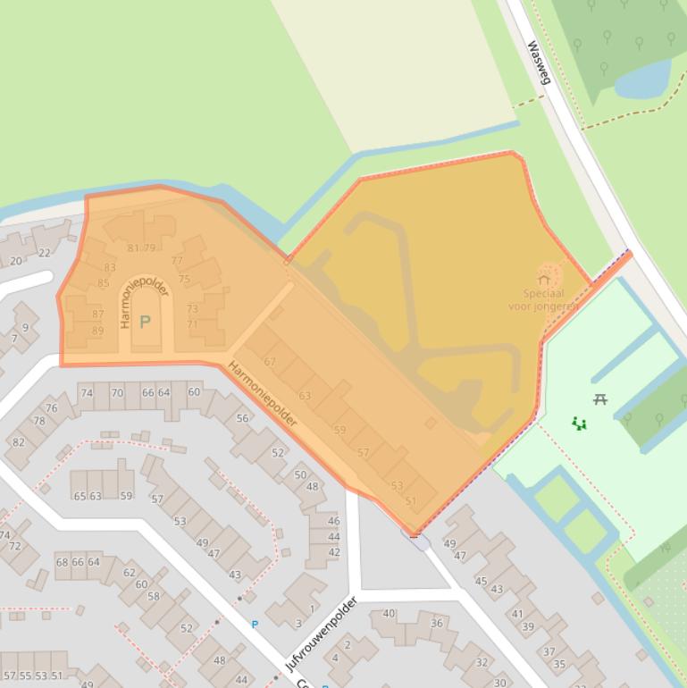 Kaart van postcodegebied 5235TH.