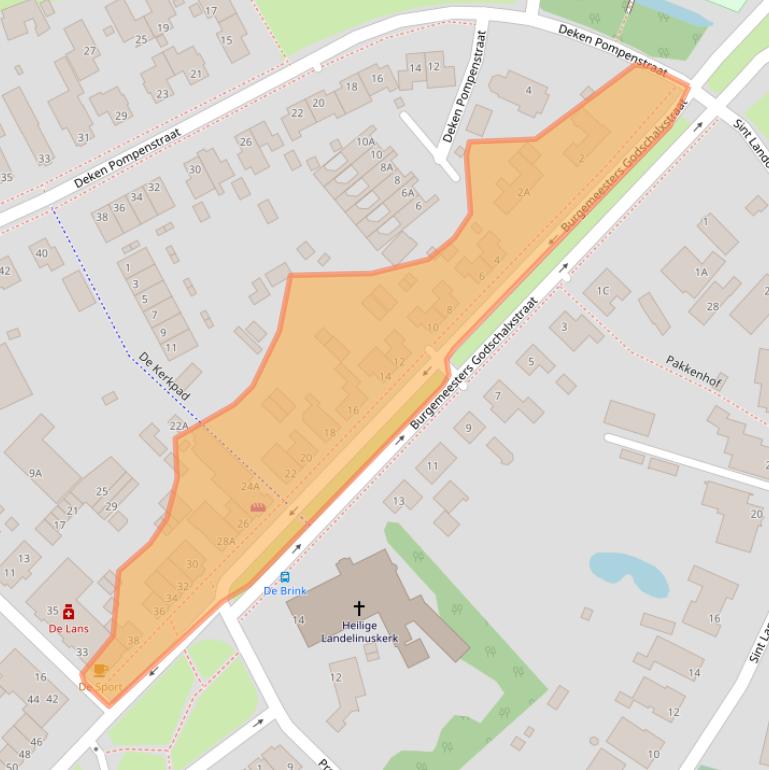 Kaart van postcodegebied 5236AB.