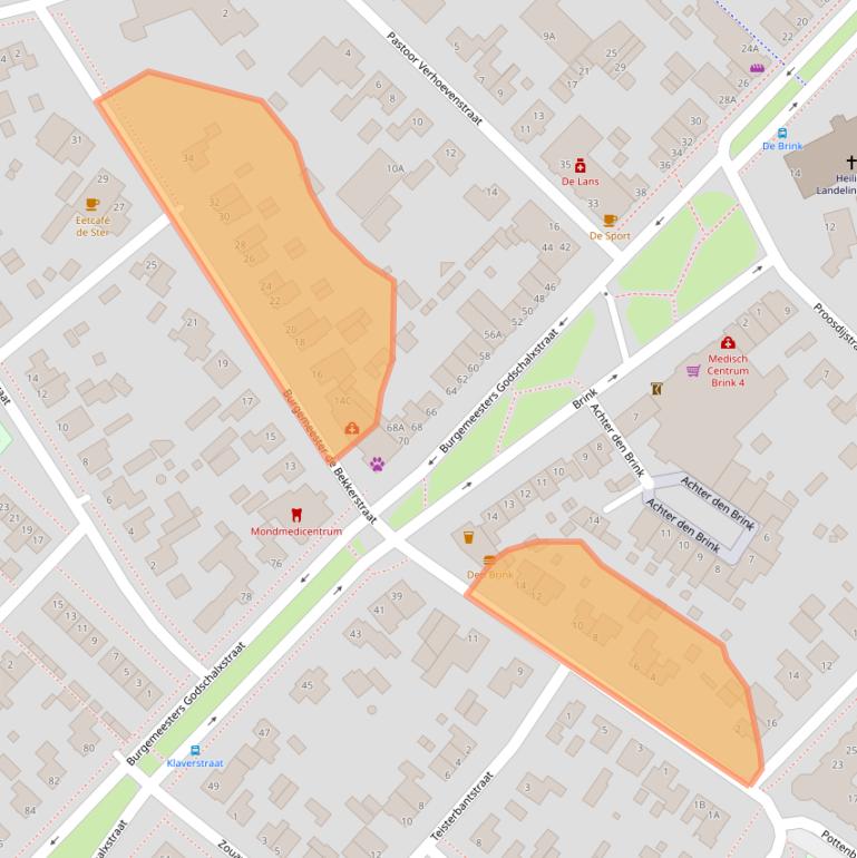 Kaart van postcodegebied 5236AP.