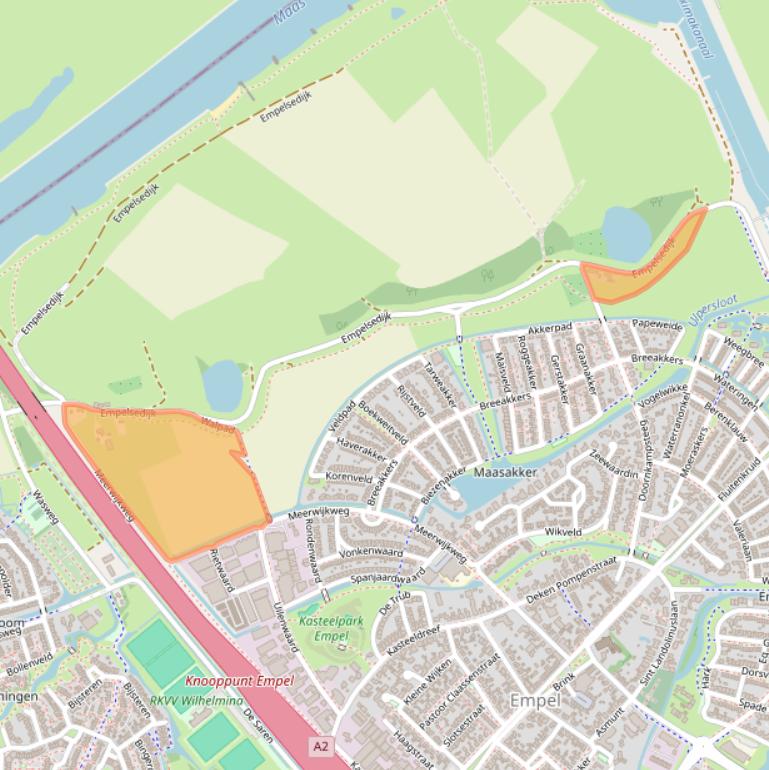Kaart van postcodegebied 5236BJ.
