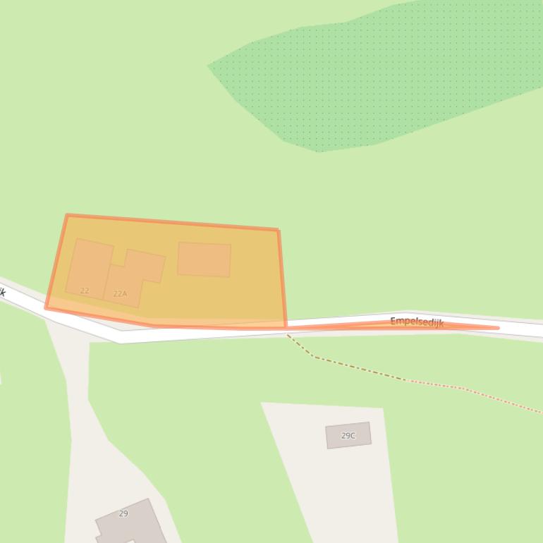 Kaart van postcodegebied 5236BK.