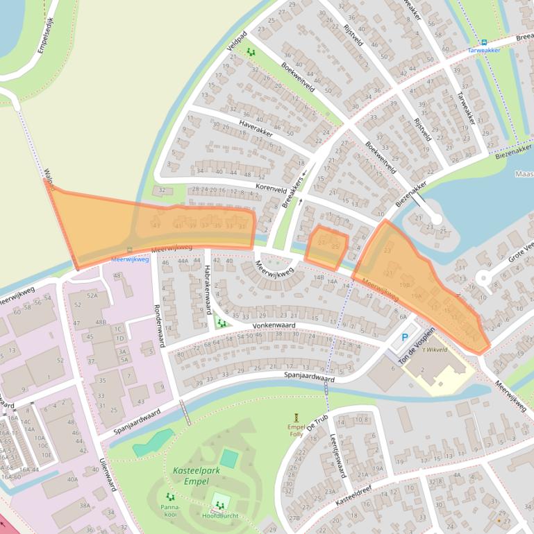 Kaart van postcodegebied 5236BL.