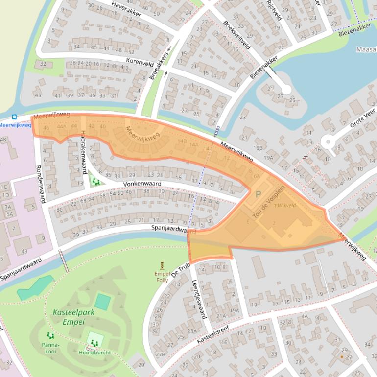 Kaart van postcodegebied 5236BM.