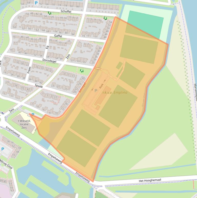 Kaart van postcodegebied 5236PS.