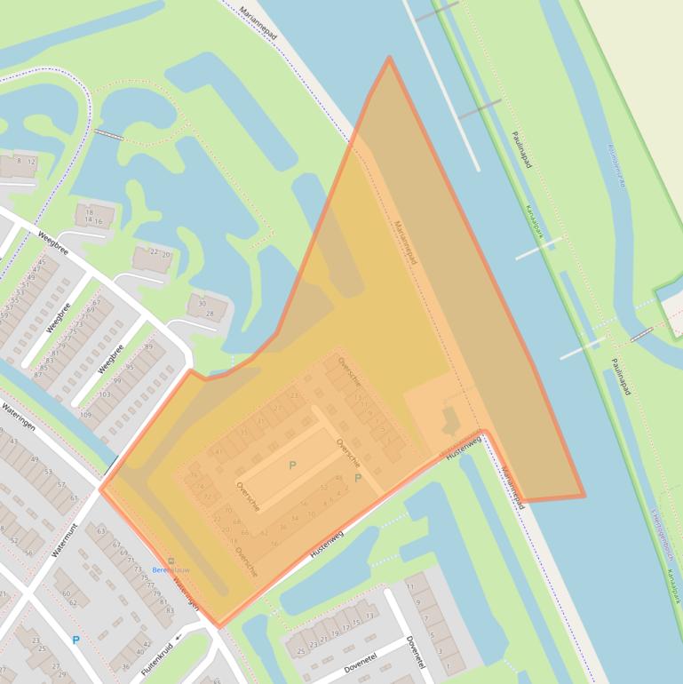 Kaart van postcodegebied 5236RM.