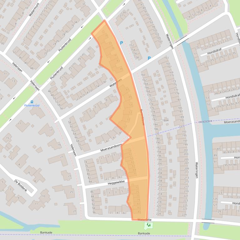 Kaart van postcodegebied 5236SC.