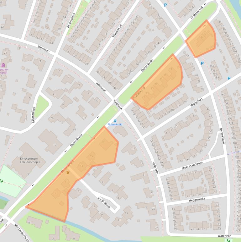 Kaart van postcodegebied 5236TK.