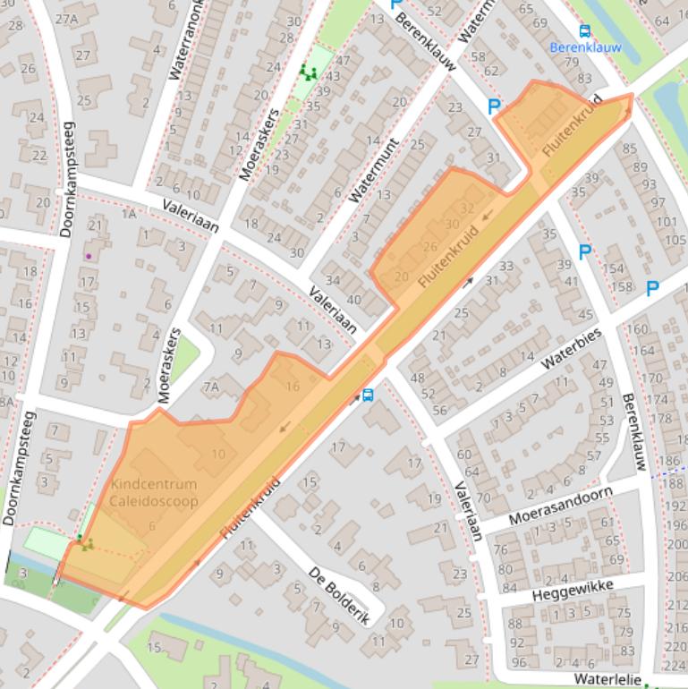 Kaart van postcodegebied 5236TL.