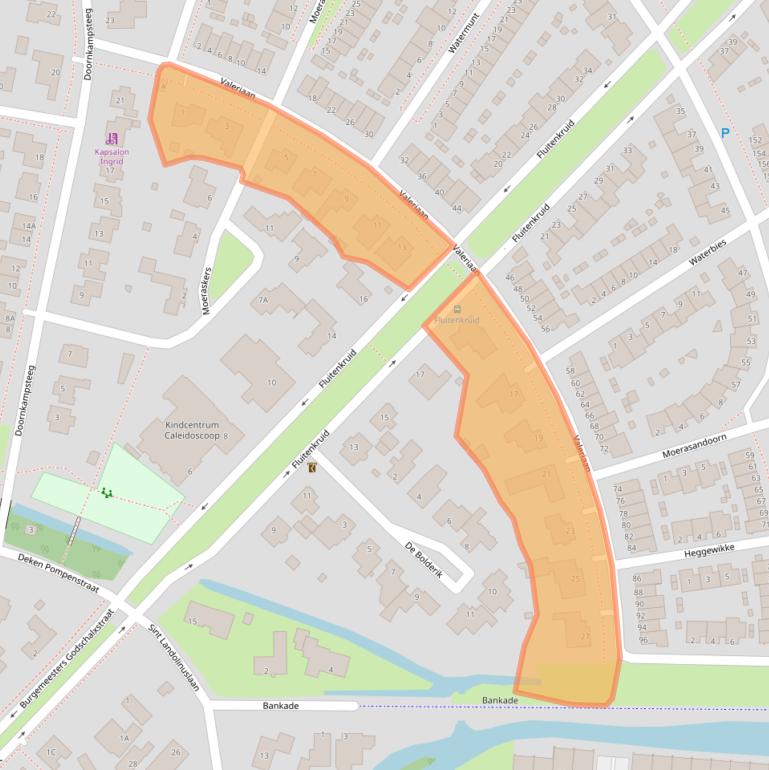 Kaart van postcodegebied 5236TM.