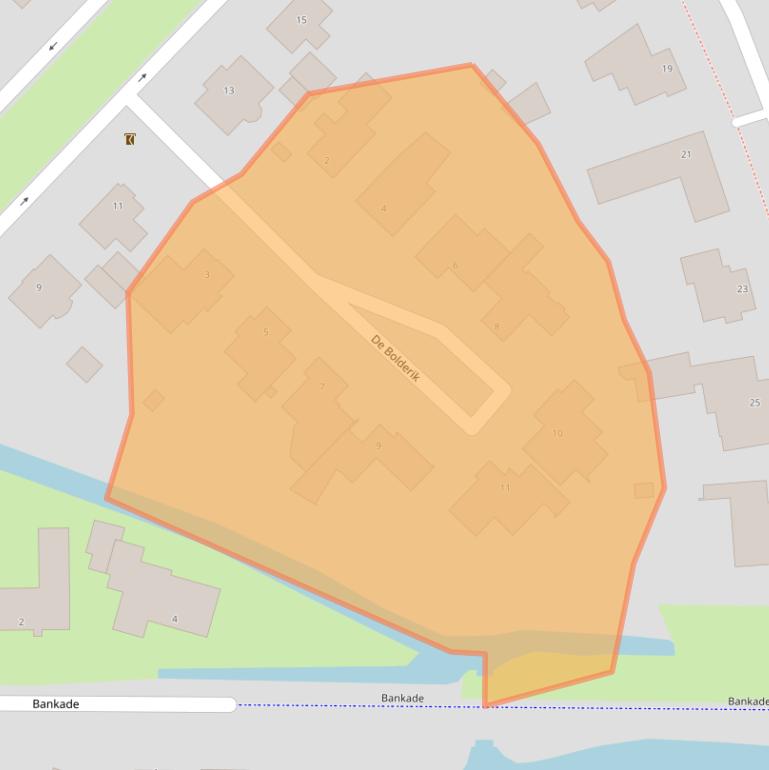 Kaart van postcodegebied 5236TX.