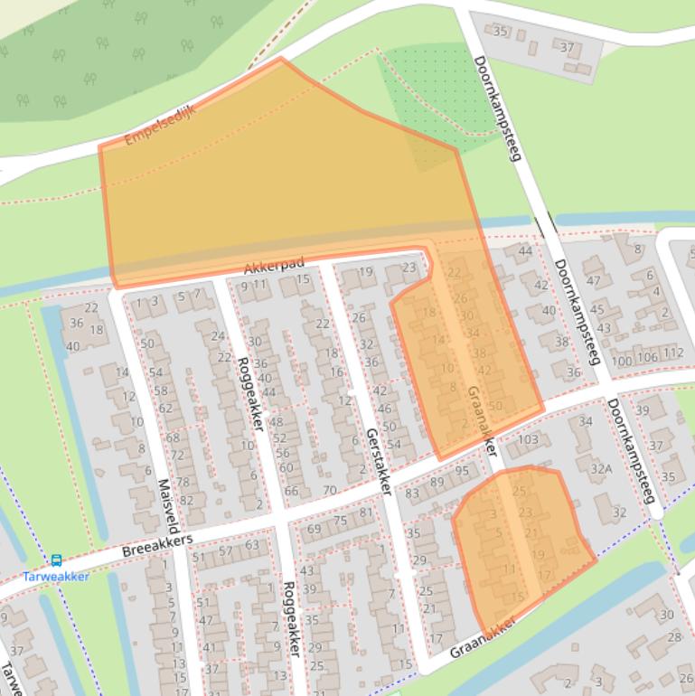 Kaart van postcodegebied 5236VH.