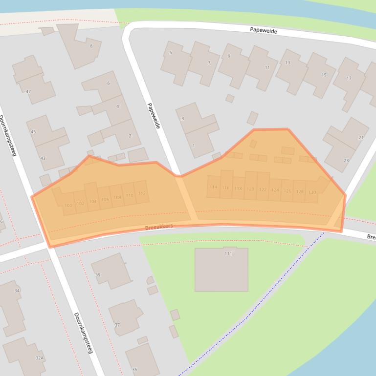 Kaart van postcodegebied 5236VJ.
