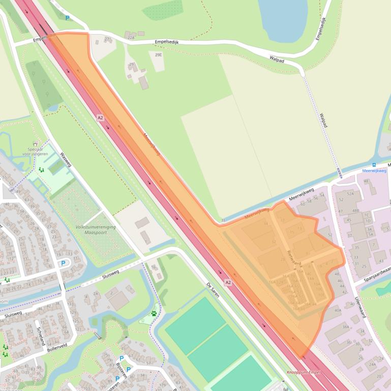 Kaart van postcodegebied 5236WC.