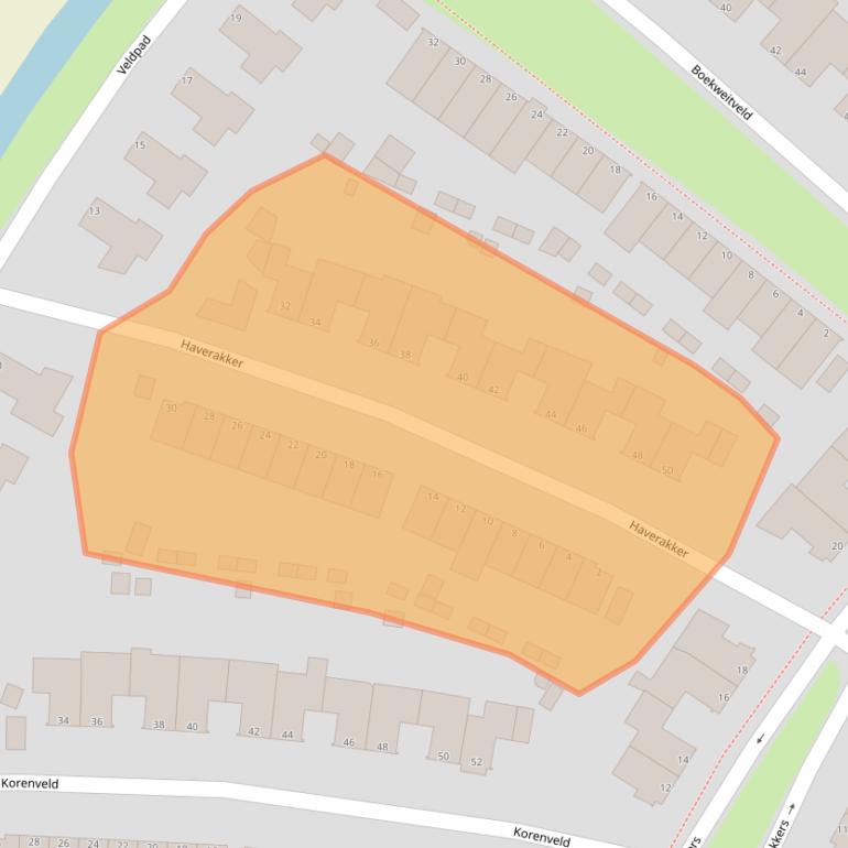 Kaart van postcodegebied 5236WP.