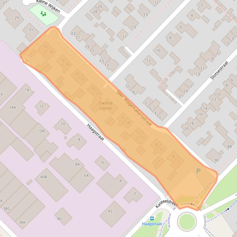 Kaart van postcodegebied 5236XB.