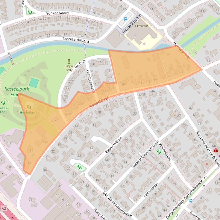 Kaart van postcodegebied 5236XK.