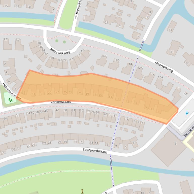 Kaart van postcodegebied 5236XS.