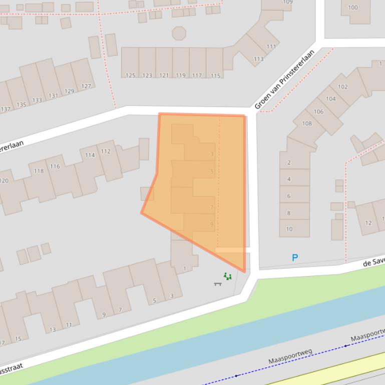 Kaart van postcodegebied 5237CB.