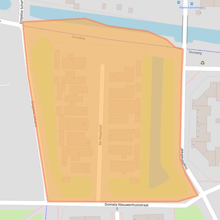 Kaart van postcodegebied 5237CP.