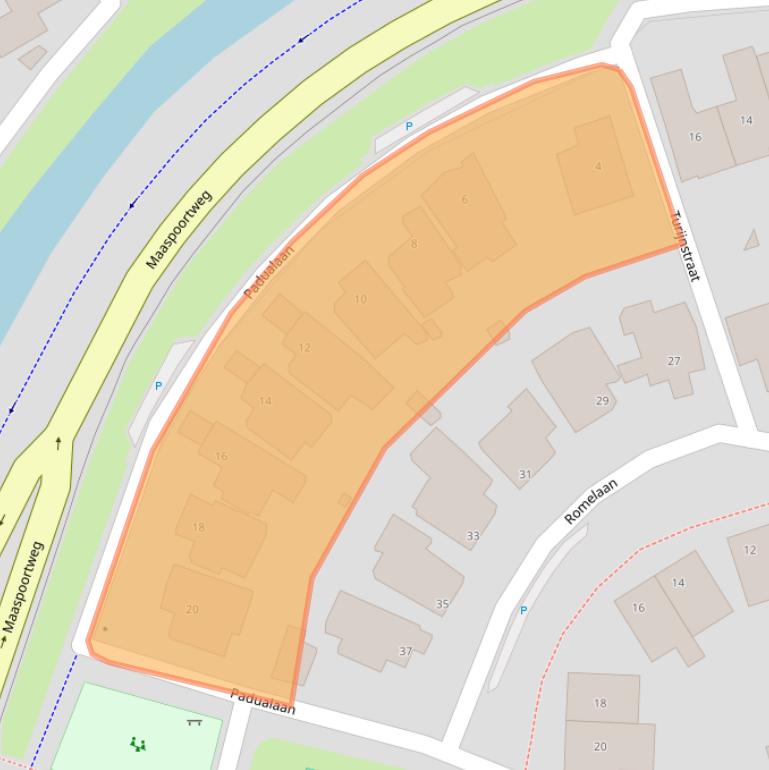 Kaart van postcodegebied 5237EG.