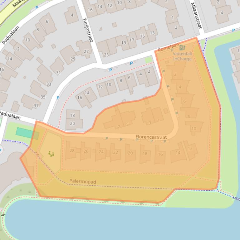 Kaart van postcodegebied 5237EM.