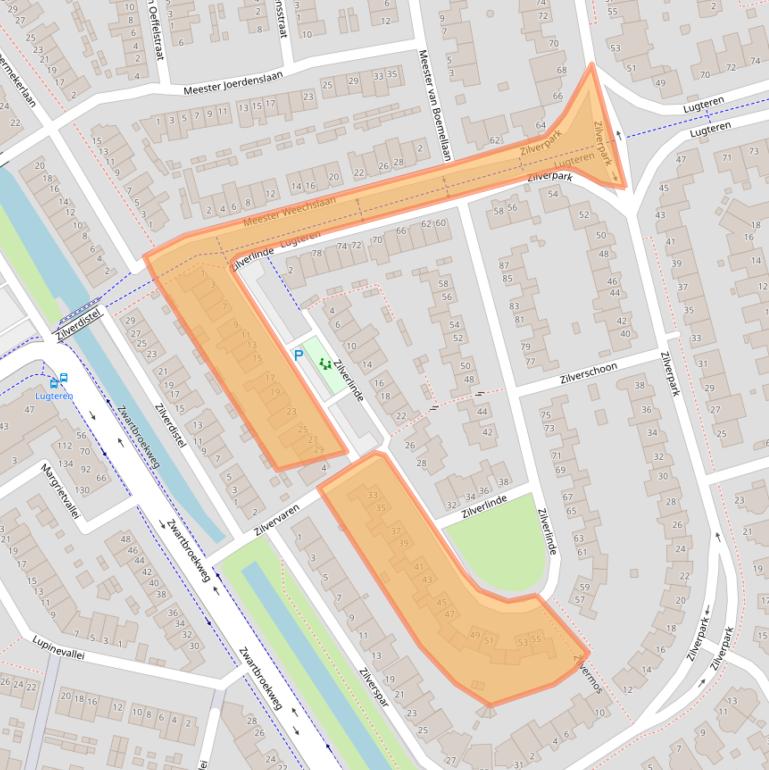 Kaart van postcodegebied 5237HD.