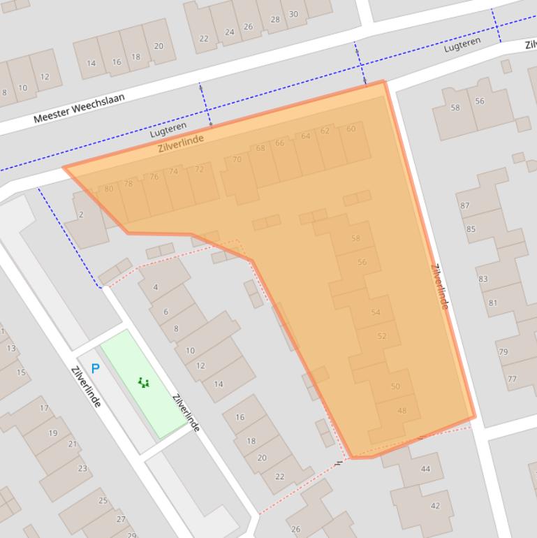 Kaart van postcodegebied 5237HH.