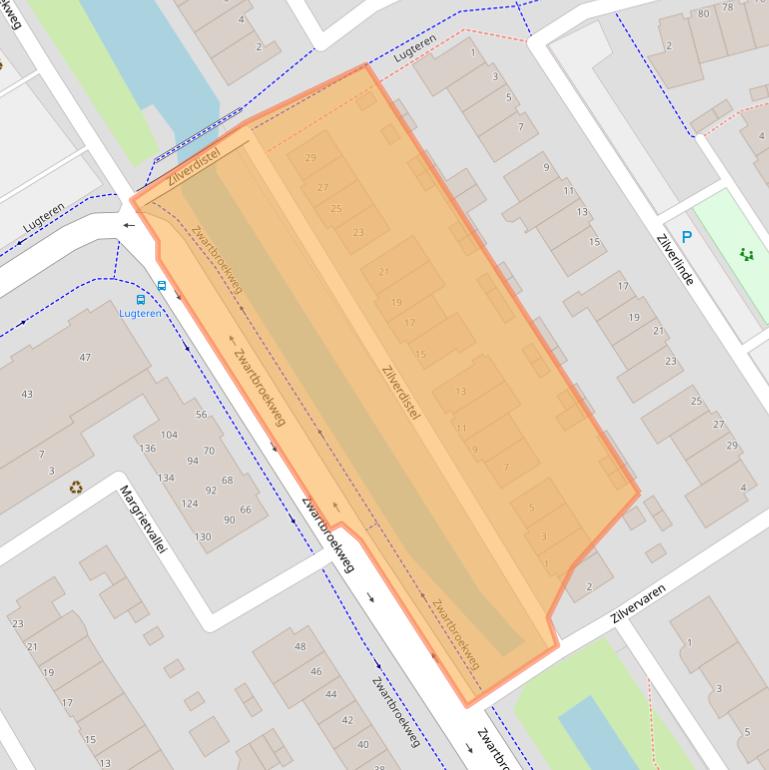 Kaart van postcodegebied 5237HM.