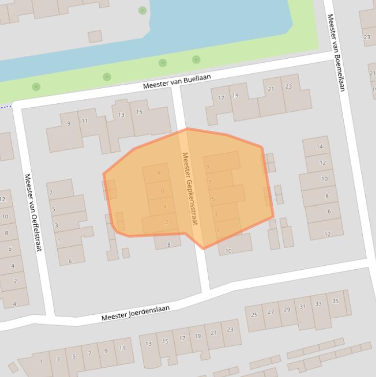 Kaart van postcodegebied 5237JL.