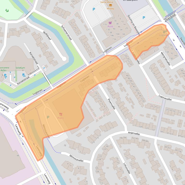 Kaart van postcodegebied 5237JV.