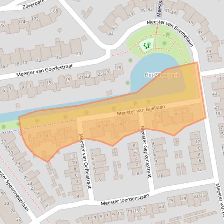 Kaart van postcodegebied 5237KD.