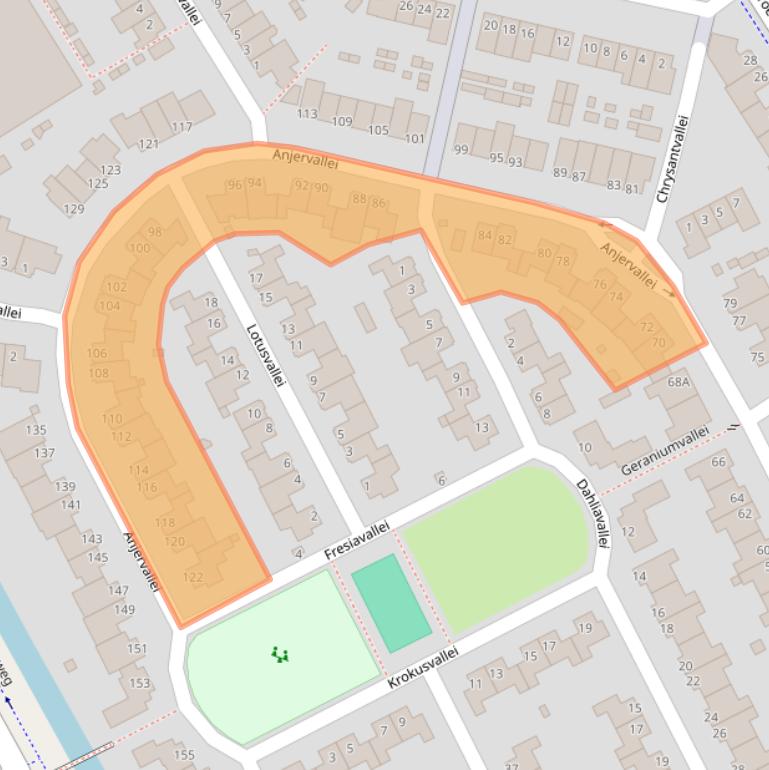 Kaart van postcodegebied 5237LE.