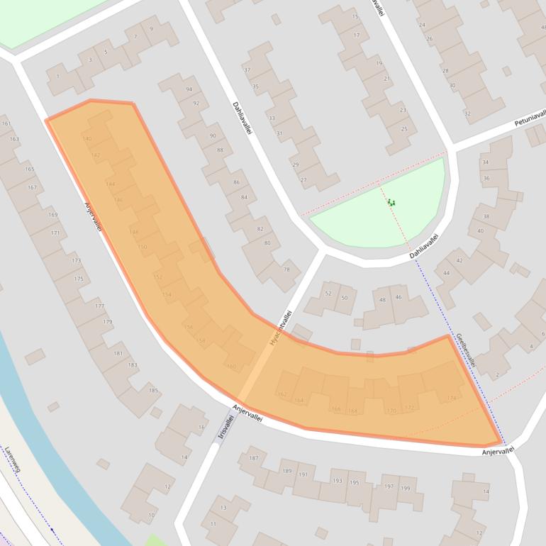 Kaart van postcodegebied 5237LG.