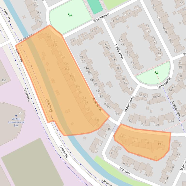 Kaart van postcodegebied 5237LH.