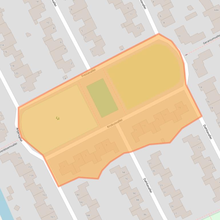 Kaart van postcodegebied 5237LL.