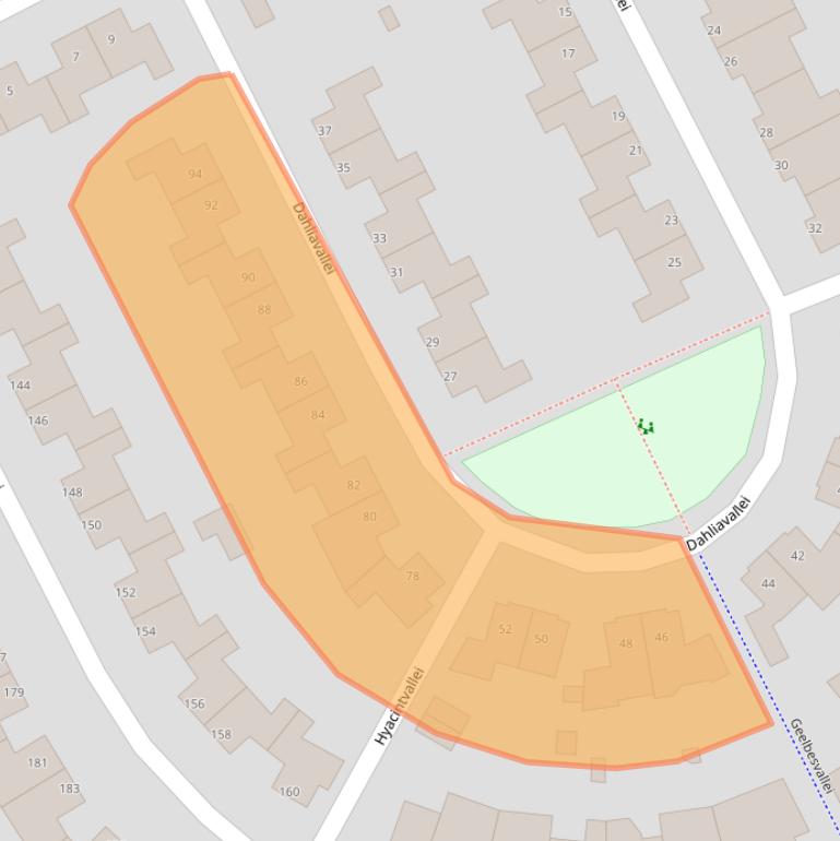 Kaart van postcodegebied 5237LR.