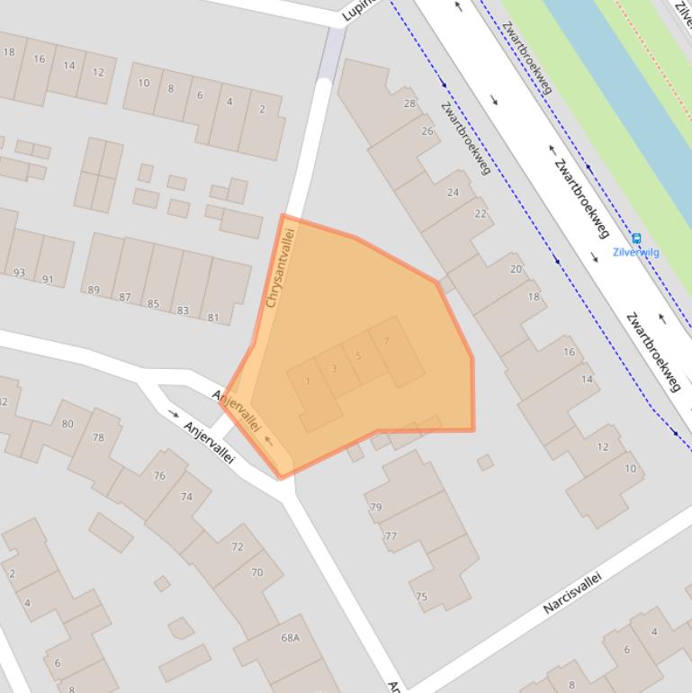 Kaart van postcodegebied 5237ME.