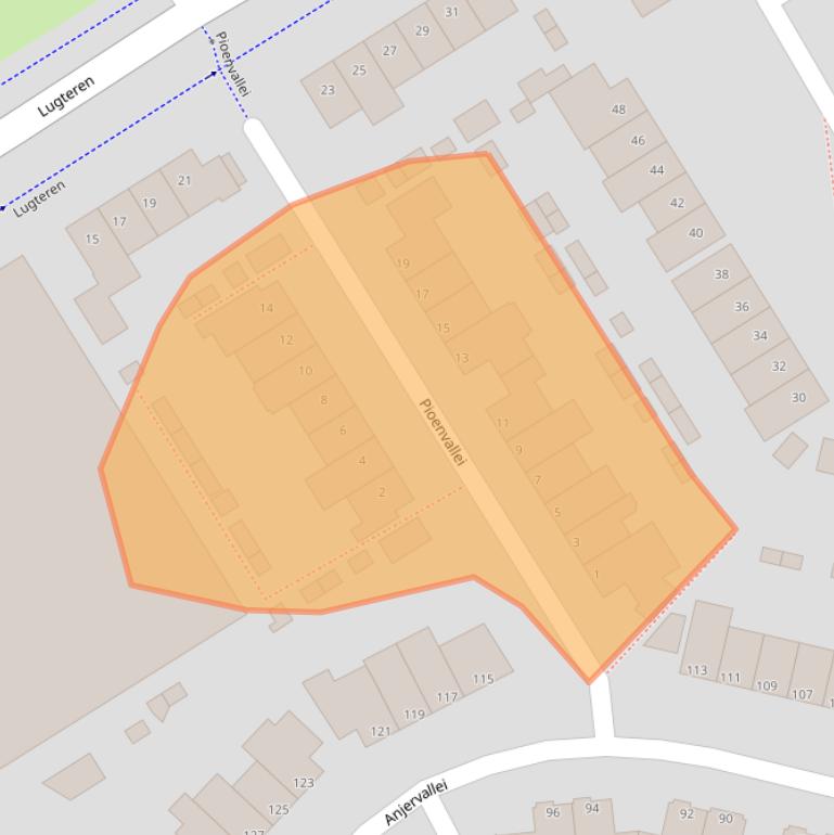 Kaart van postcodegebied 5237MP.