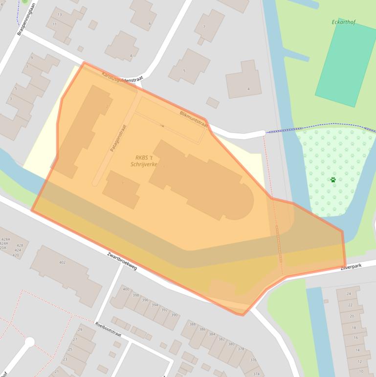 Kaart van postcodegebied 5237NE.