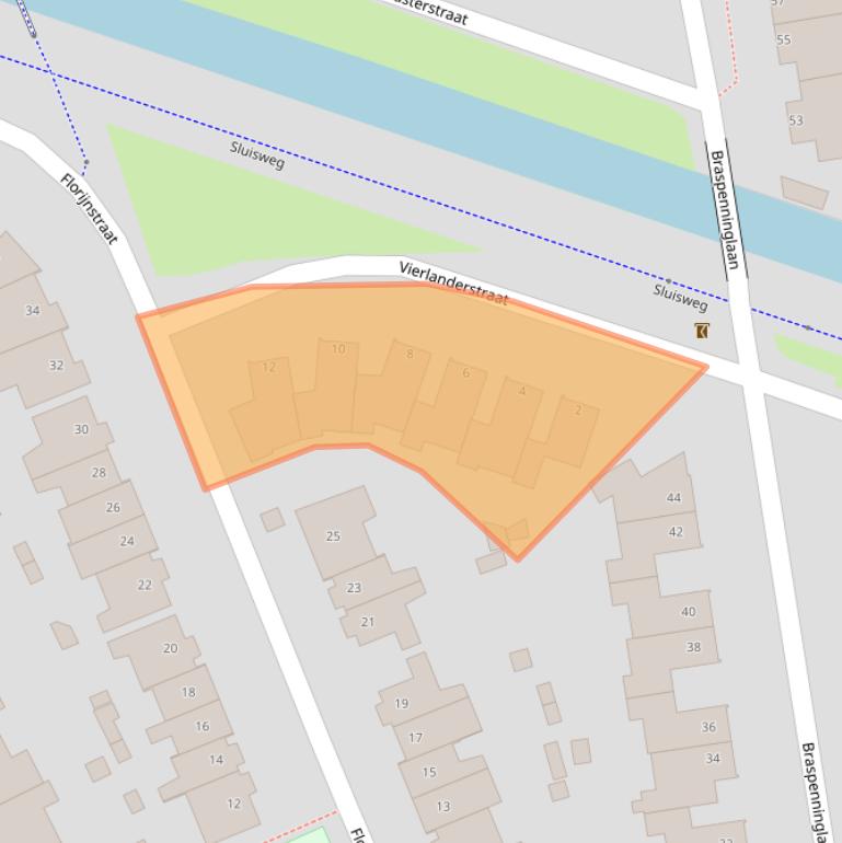 Kaart van postcodegebied 5237NL.