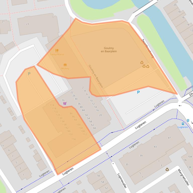 Kaart van postcodegebied 5237PW.